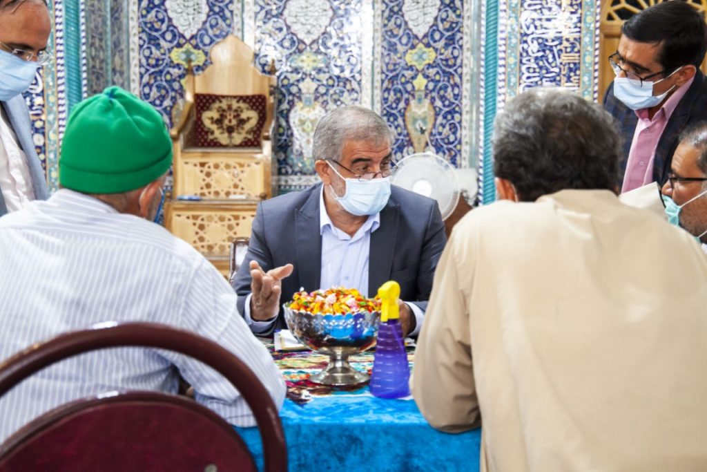 سلسله دیدار های مردمی دکتر جورضوانشهرکار مسجد جامع 