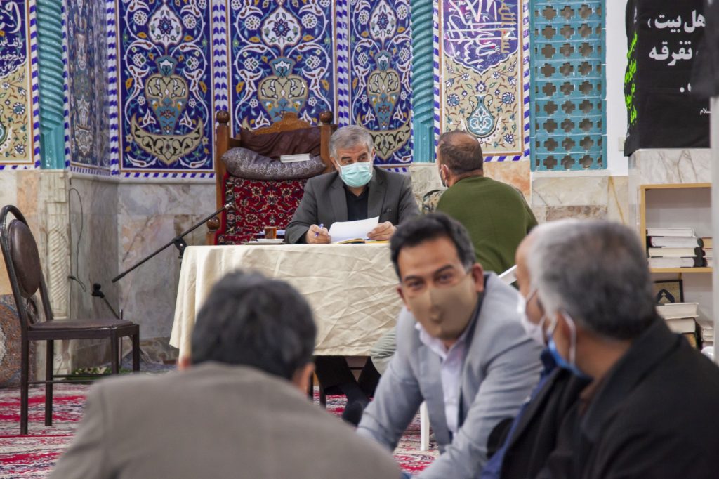 دیدارمردمی دکتر محمدصالح جوکار در مسجد جامع رحمت آباد