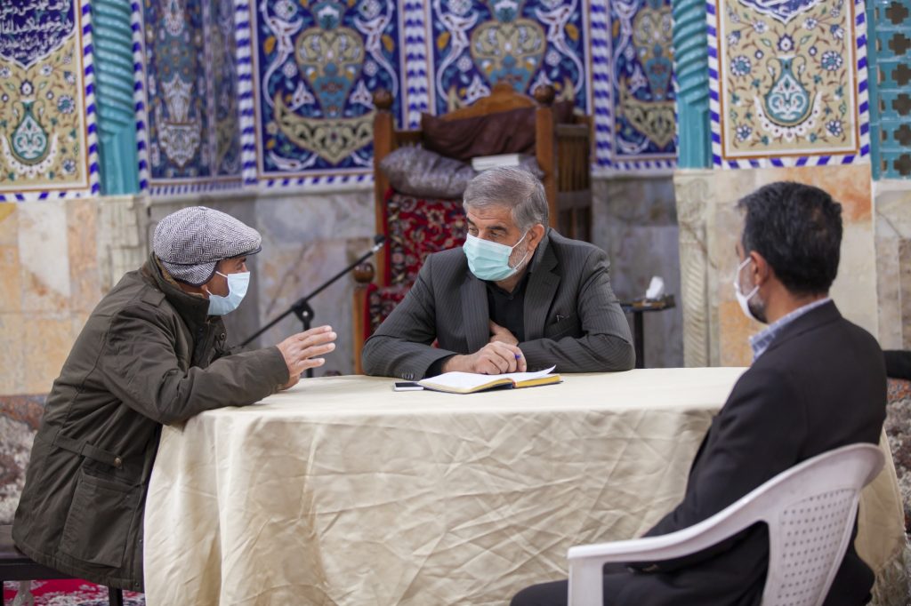 دیدارمردمی دکتر محمدصالح جوکار در مسجد جامع رحمت آباد