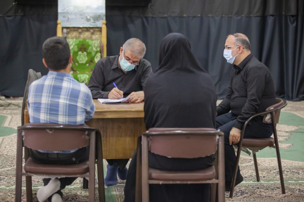 سلسله دیدار های مردمی دکتر جوکار مسجد سیدالشهداء محله امامشهر