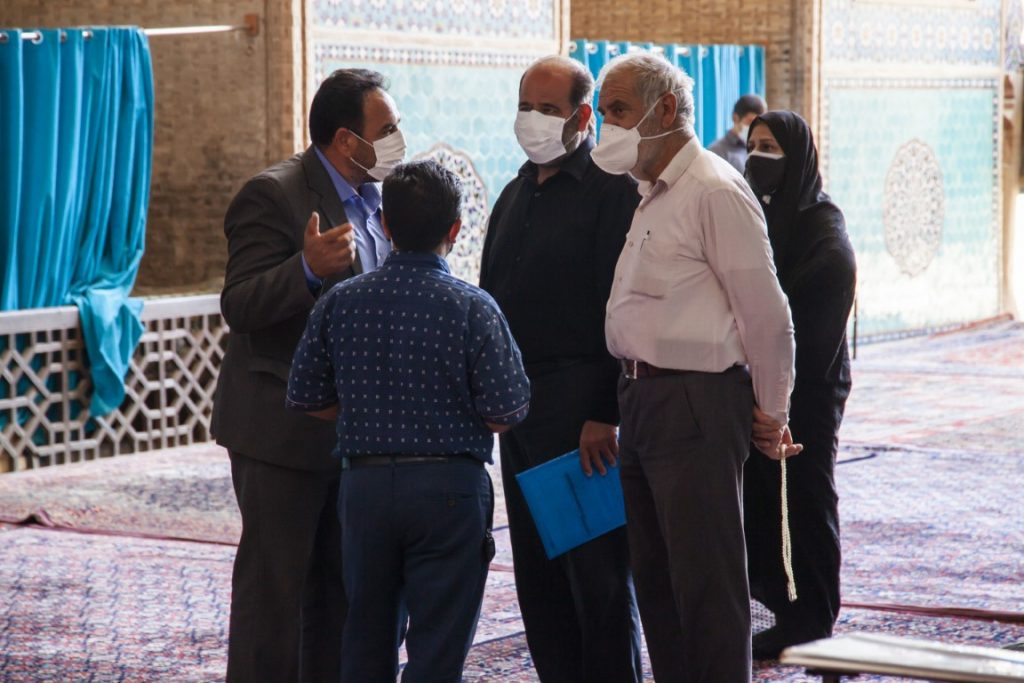 دیدارهای مردمی دکتر جوکار در مسجد جامع