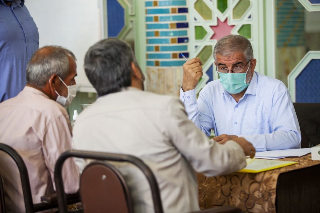 سلسله دیدار های مردمی دکتر جوکار در حسینیه نصرآباد یزد