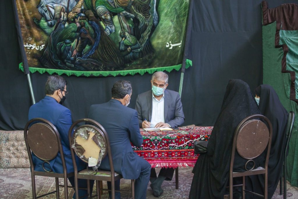 دیدار مردمی دکتر جوکار در «حسینیه امام رضا (ع)»